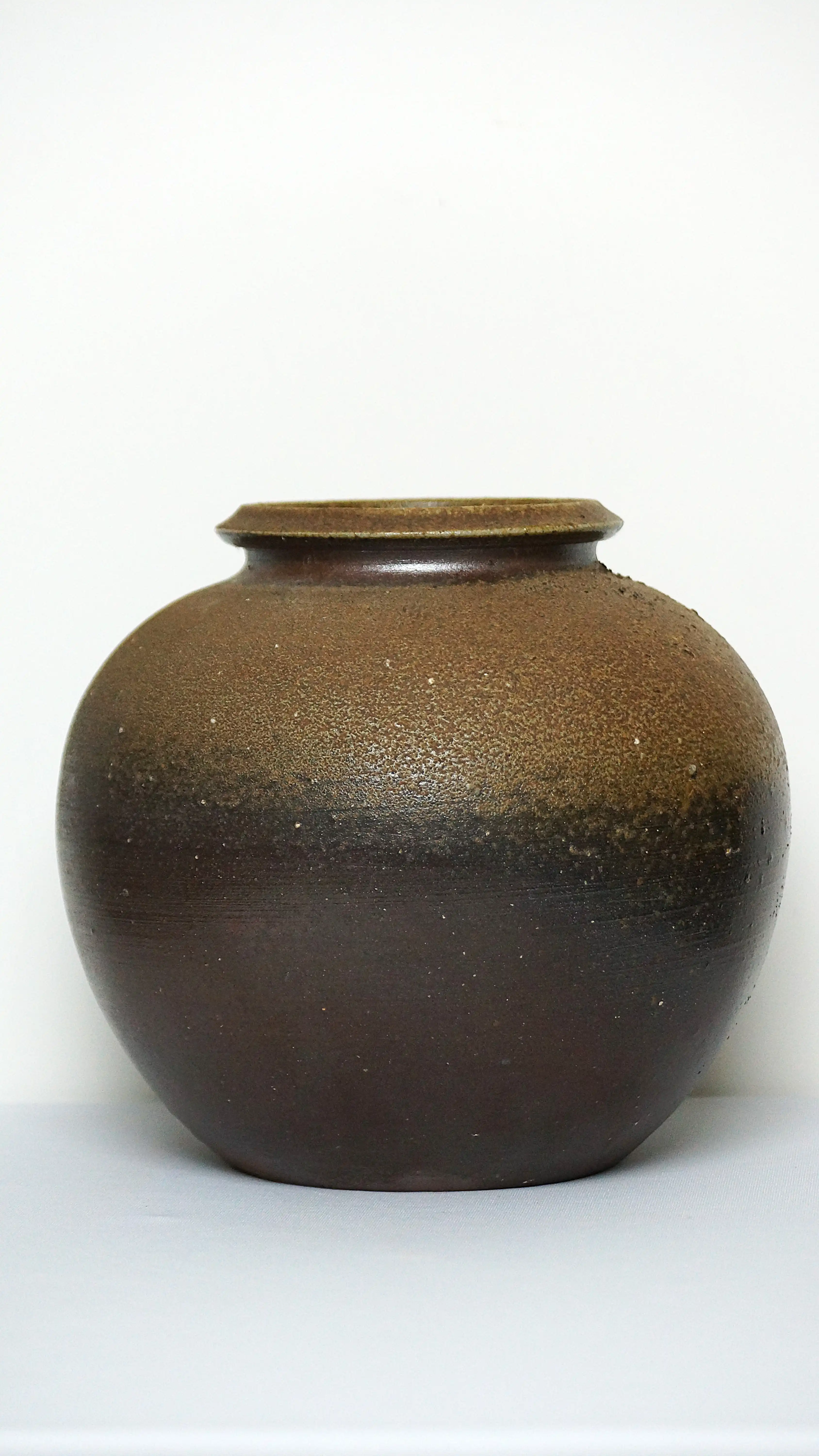 Bình Gốm Bizen Nhật Bản dấu triện Ōmi
